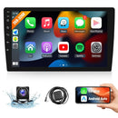 10.1inch IPS Touch Screen Android 12 Car Radio with Bluetooth Car Audio Receivers GPS Navigation WiFi MirrorLink SWC Camera
