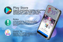 Android 13 portable MP3 player 4G + 64G dual-band WiFi Bluetooth 5.0 2000mAh long battery life streaming videos music Spotify