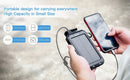 Solar Power Bank 20000mAh Portable Charging Poverbank External Battery Charger Strong Light LDE Light for All Smartphones