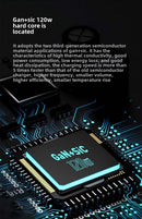 BCAK New 120W Power Bank 20000mAh Super Fast Charging Large Capacity Mobile Power Supply