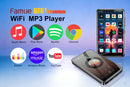 Android 13 portable MP3 player 4G + 64G dual-band WiFi Bluetooth 5.0 2000mAh long battery life streaming videos music Spotify