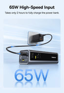 Baseus Power Bank 145W 20800mAh PD 100W Fast Charging  with Smart Digital Display Portable External PowerBank for Laptop Phone
