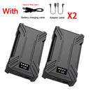 Portable Mobile External Spare Battery 30000mAh or 40000mAh DC Power Bank 5V 12V Vest Cooling Fan Outdoor PowerBank Batteries
