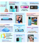 Blackview OSCAL FLAT 1C Mobile Phone Android 13, 2GB 32GB Cheap 6.65'' Smartphone, 4700mAh Battery Cell Phone Face Unlocked, 4G
