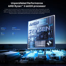 CHUWI UBox Mini PC Ryzen 6600H Processor AMD CPU 16GB RAM 512GB SSD Windows 11 Desktop Computer PC 4K Decording WIFI 6 PC