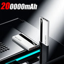 New Power Bank 200000mAh Ultra-large Capacity 120W Super Fast Charge With Digital Display Portable External Battery For phone