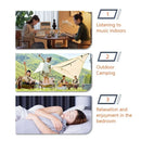 Bluetooth Speaker New Transparent Mech Audio TWS Two-Machine interconnection Rhythm Breathing Light 360° Stereo Surround